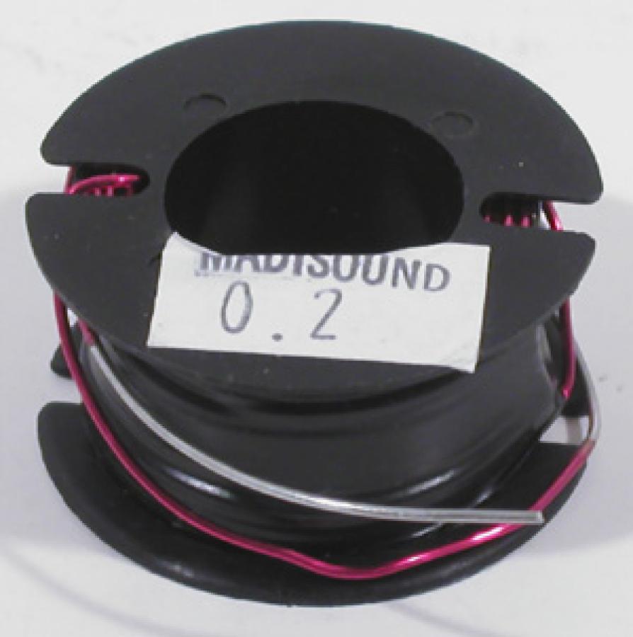Madisound 0.2 mH 20 AWG Air Core Inductor
