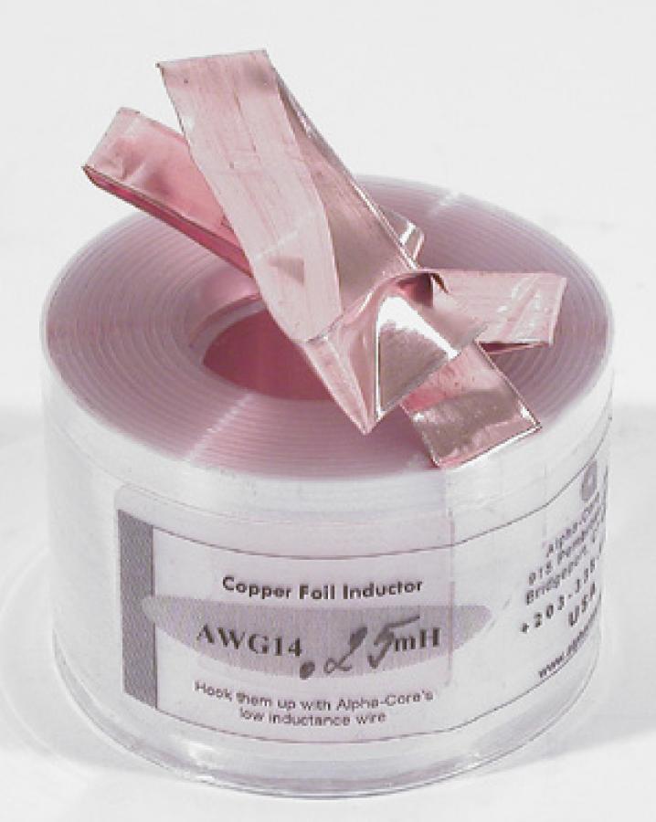 Goertz CF.25 (14 AWG) Copper Foil Inductor