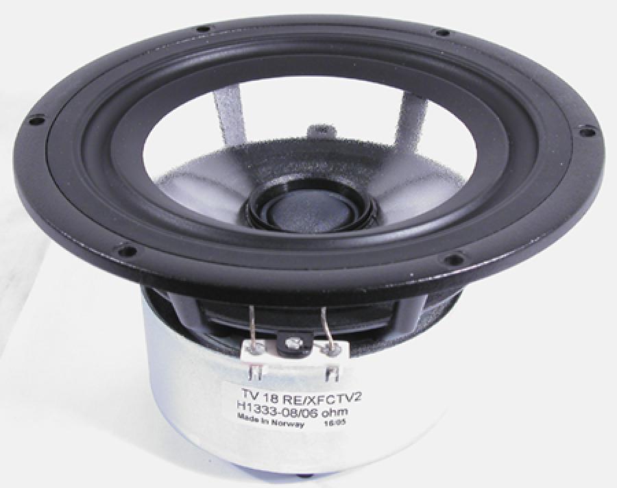 SEAS Prestige T18RE/XFCTV2 (H1333) 7" Coaxial, clear Cone