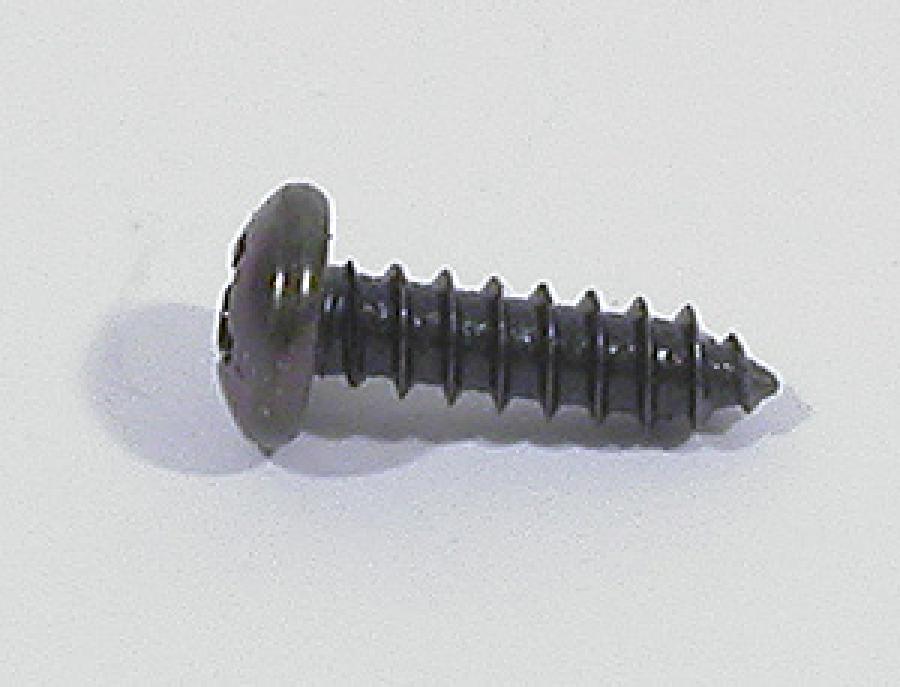 Screw Size 6, 1/2" Phillips Pan Head, Black Ox & Wax Finish