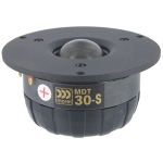 Morel MDT30S-4 (4 ohm) 1" Textile Dome Tweeter, Aluminum Face Plate, Rear chamber