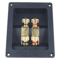 Bennic Bi-Wire Input Cup with Gold Binding Posts TD-CUPS (4.73" x 3.66")