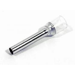 WBT-0452, (12 AWG) 4.0 mm Silver Crimp Sleeve, Insulated Collar