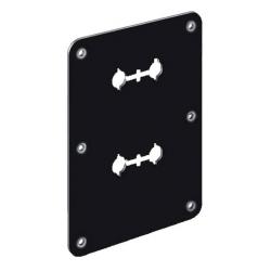 WBT-531.06 110x150 mm Mounting Plate - Black