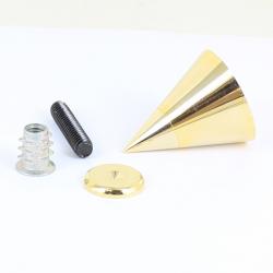 Feet: Yung YBSCG Gold Plated Short Subwoofer Tiptoe 1.5