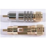Plugs: YRCA5-W RCA Plug - 5cm long - White band