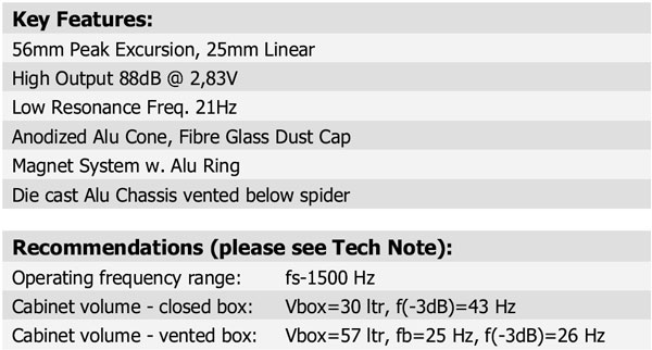 26W/4558T Parameters 3