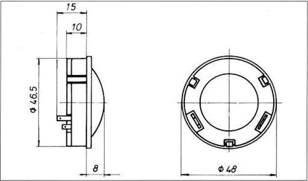 LPG 26NA mechanical drawing