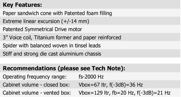 32W/4878T Parameters 3