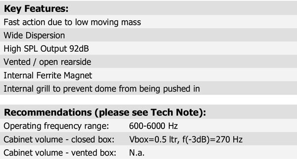 D7608/9200-10 Parameters 3