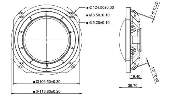 GBS-115N25AL01-04 Mechanical