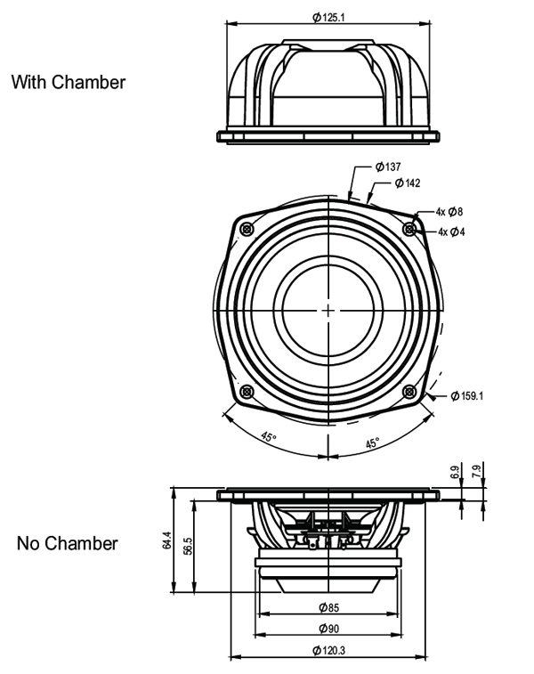 Nero 5CCN125D parameters