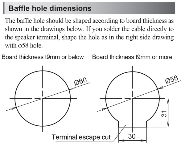 Fostex P650-K drawing