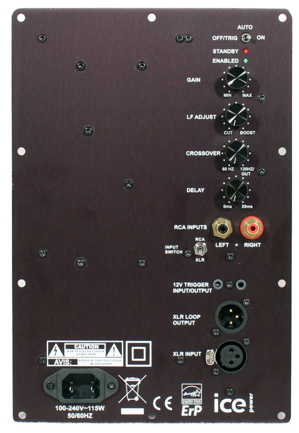 langsom filter Soveværelse SpeakerPower SP1-300 Subwoofer Amplifier: Madisound Speaker Components, Inc.