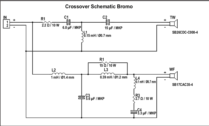 SB Acoustics Bromo 2-Way Speaker Kit - Pair