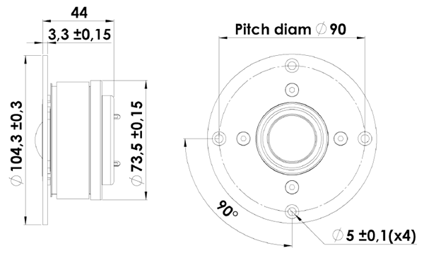 Scan Speak D2904-9500 parameters