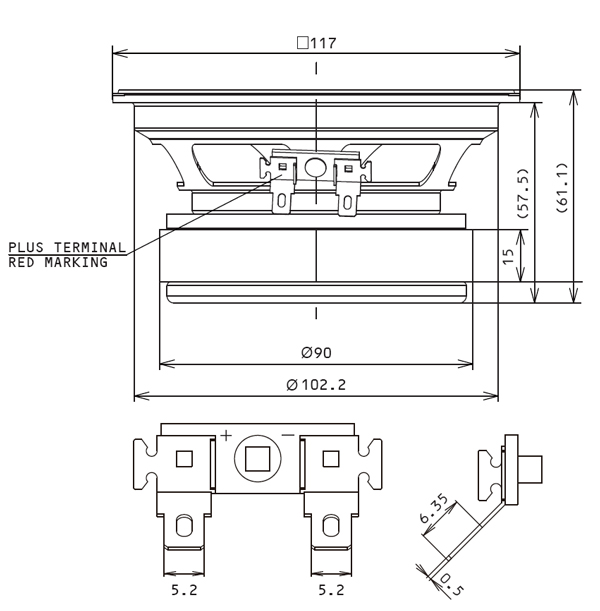 Fostex FE126NV2 mechanical 2