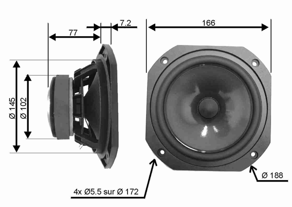 Audax HM170Z18 parameters