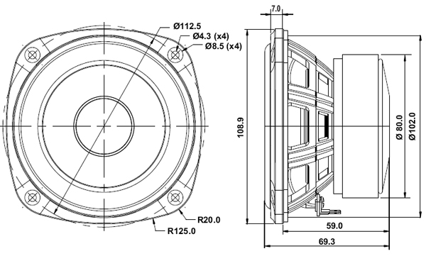 Mechanical Drawing - 108.9 outside