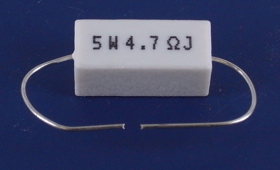 Photo of sand cast resistor