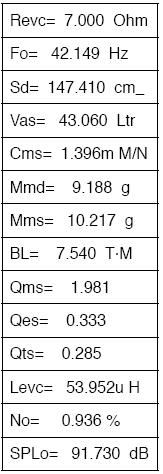 specs text