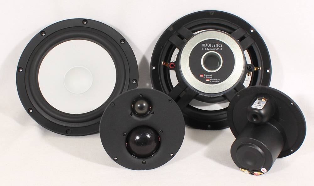 Chevalier 3-Way Speaker Kit Sealed White Cone