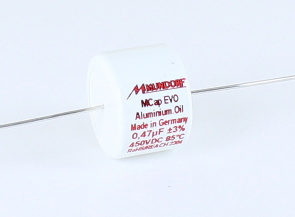 Mundorf 0.47 mfd EVO Oil Capacitor photo