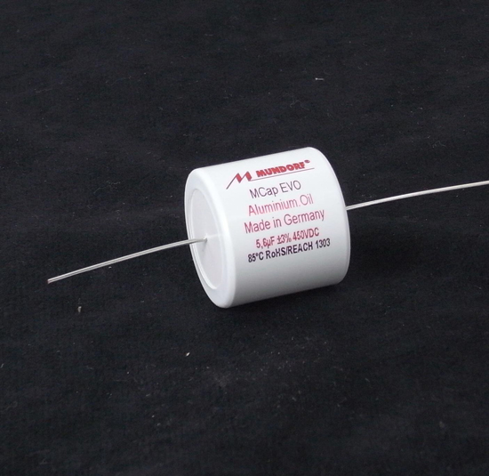Mundorf 5.6mfd EVO Oil Capacitor | Madisound
