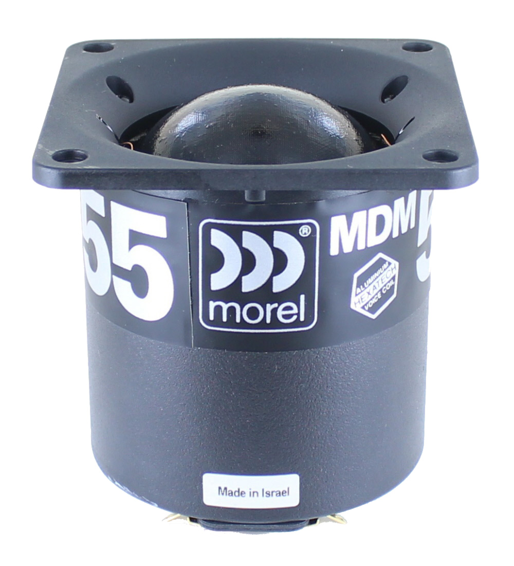 Photo of MDM55 dome midrange.  Slight horn loading.