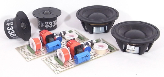 Moretrix speaker drivers and components