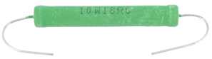 Photo of metal oxide film resistor