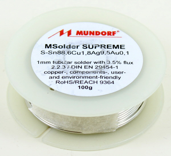 Mundorf MSolder Supreme Silver/Gold 100g photo