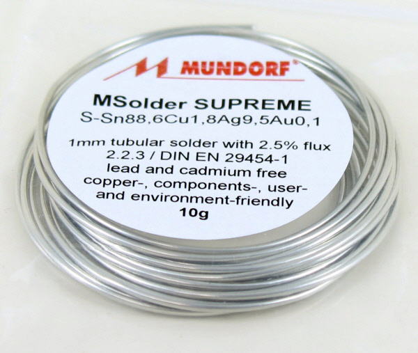 Mundorf MSolder Supreme Silver/Gold 10g photo