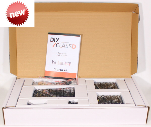 Hypex Nilai500DIY 250W Stereo Amplifier Kit box photo