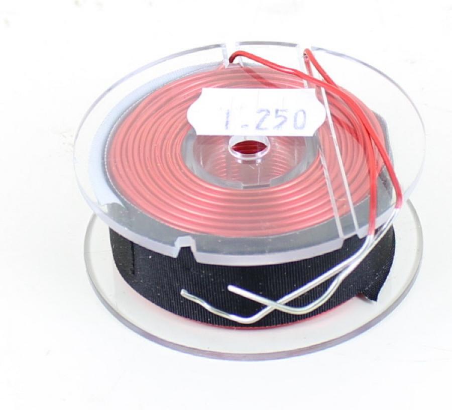 Madisound 1.25 mH 19 AWG Air Core Inductor