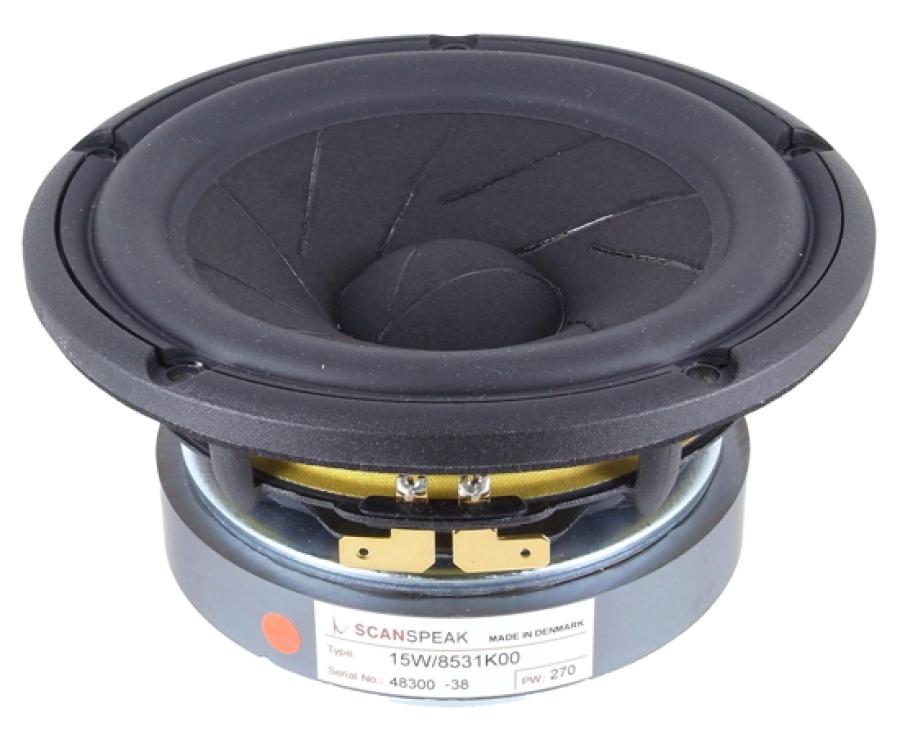 Scanspeak 15W/8531K-00 5.5" Revelator Woofer Uncoated Cone Photo