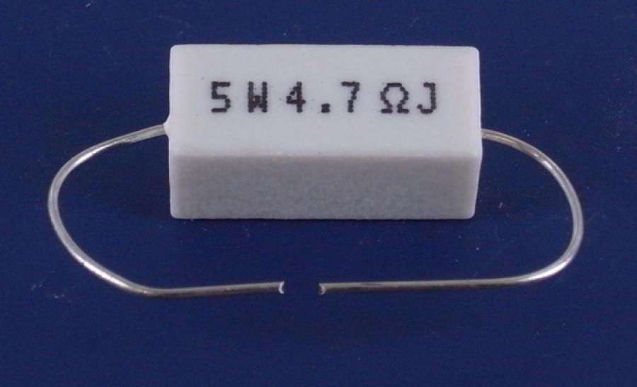 Photo of sand cast resistor
