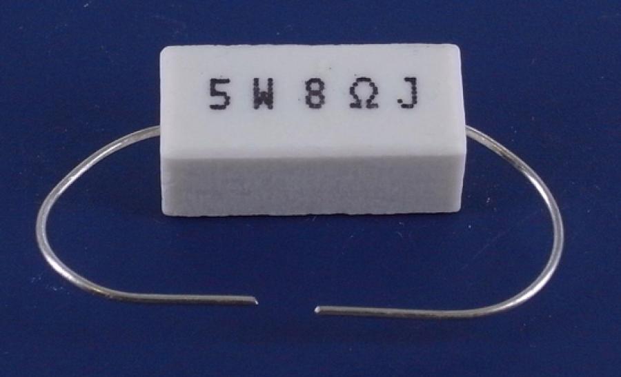 Photo of sand cast resistor