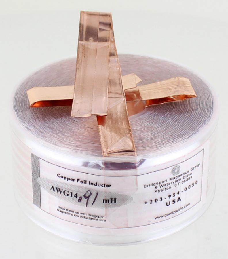 Goertz CF.91 (14 AWG) Copper Foil Inductor Main Photo