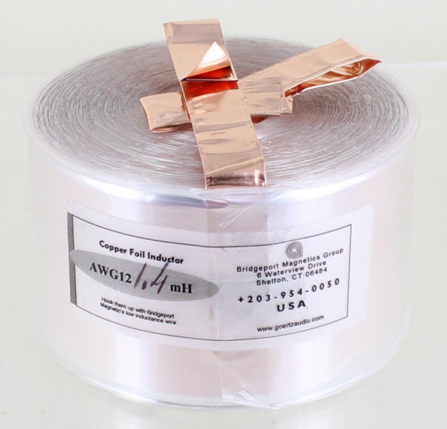 Goertz CF1.4 (12 AWG) Copper Foil Inductor