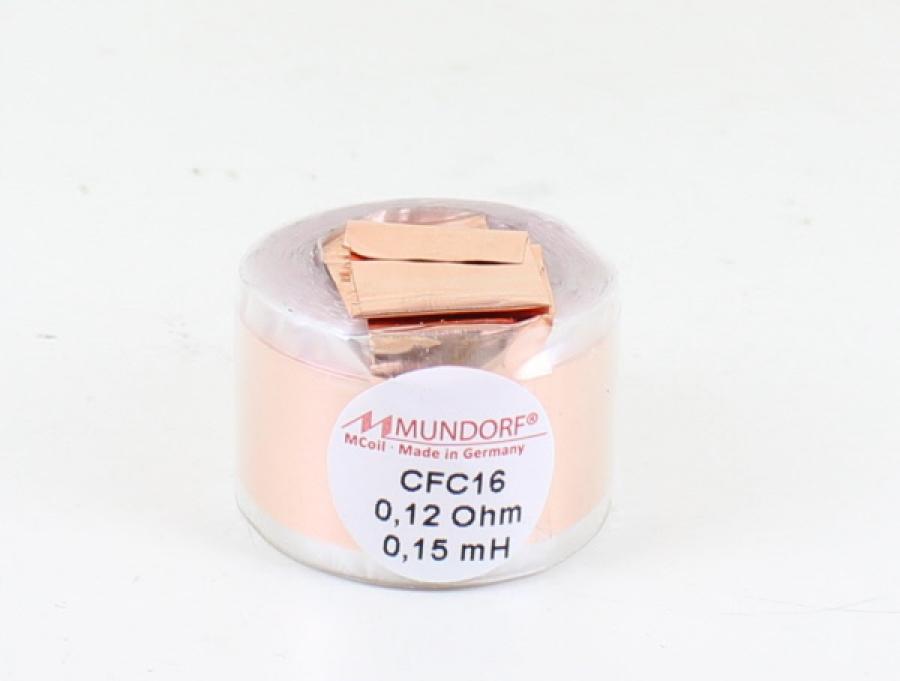Mundorf MCoil Foil 16 awg air core inductor 0.15 mH