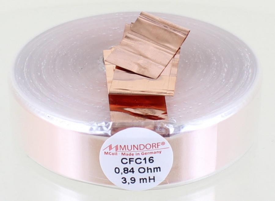 Mundorf MCoil Foil 16 awg air core 3.9 mH photo