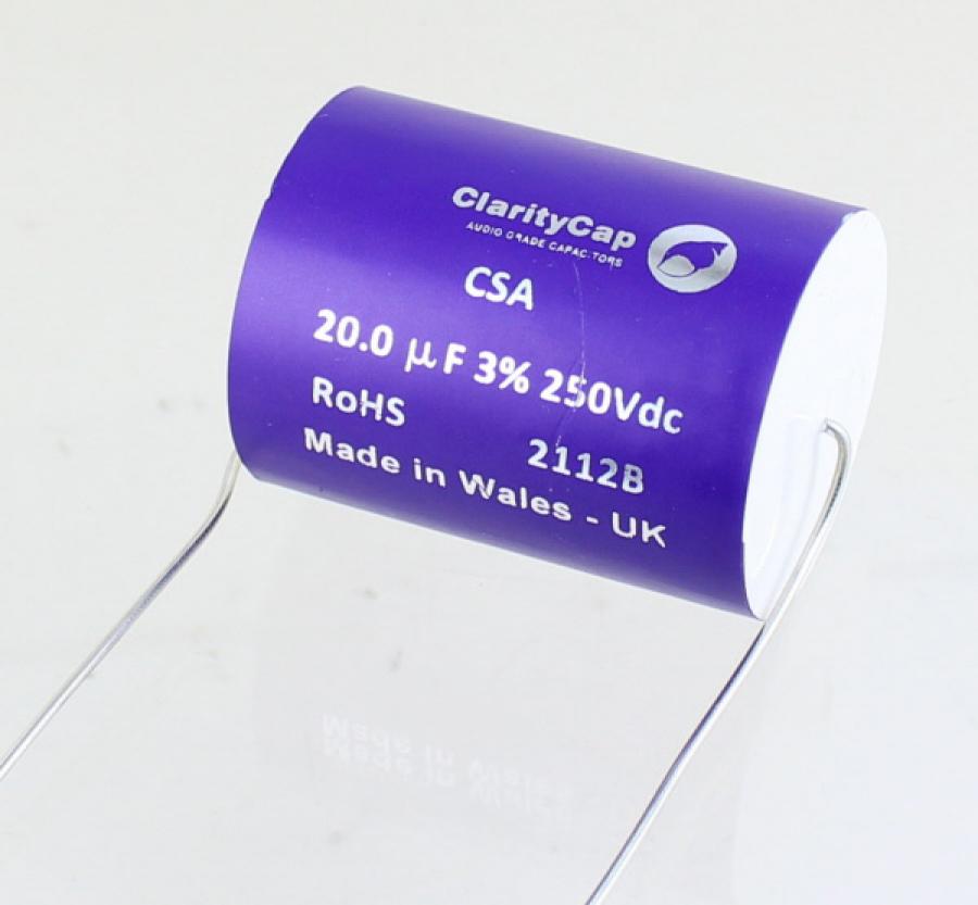 ClarityCap 20 mfd CSA CopperConnect Poly Cap 250V Main Photo