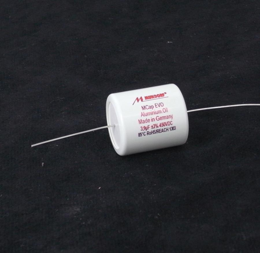 Mundorf 3.9mfd EVO Oil Capacitor | Madisound