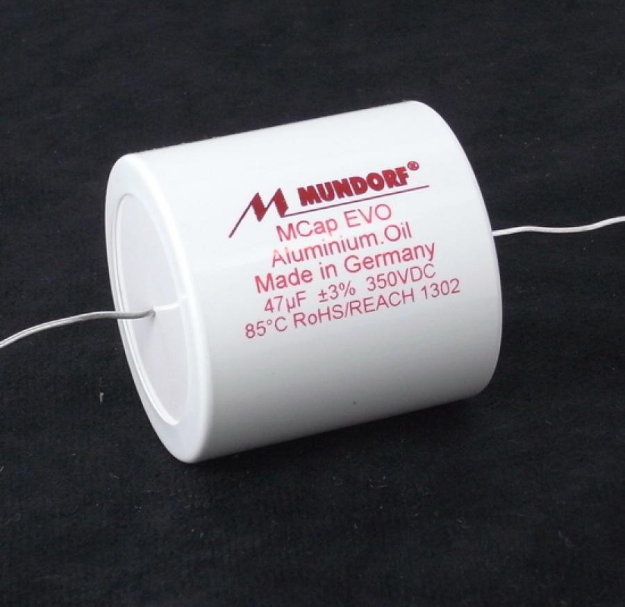 Mundorf 47mfd EVO Oil Capacitor | Madisound