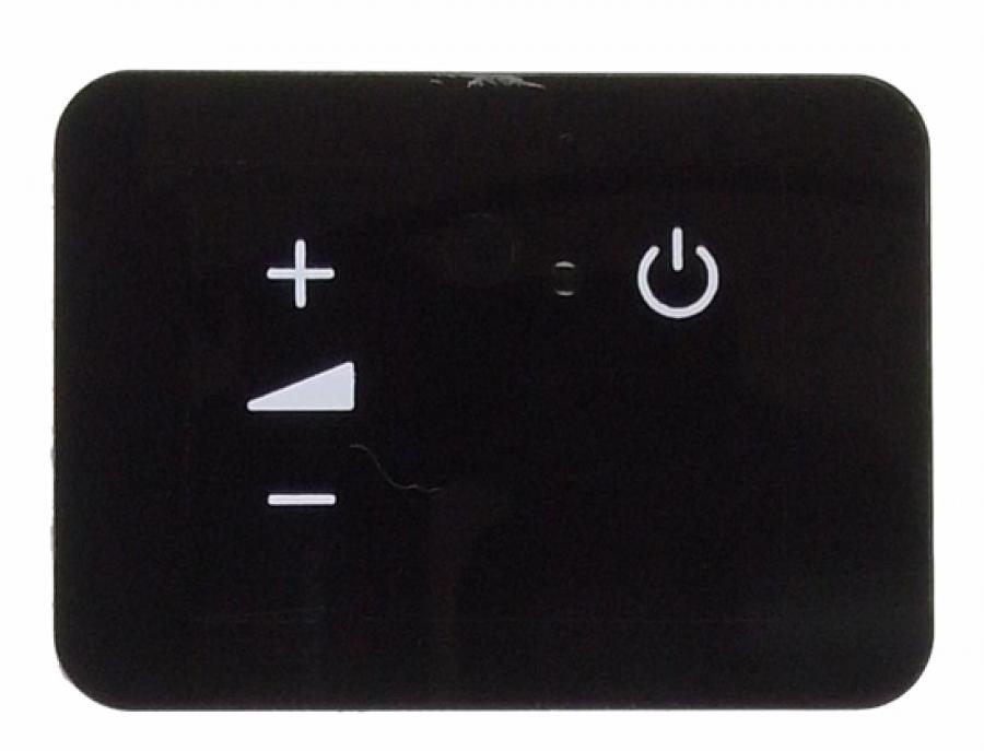 Front view of touch pad