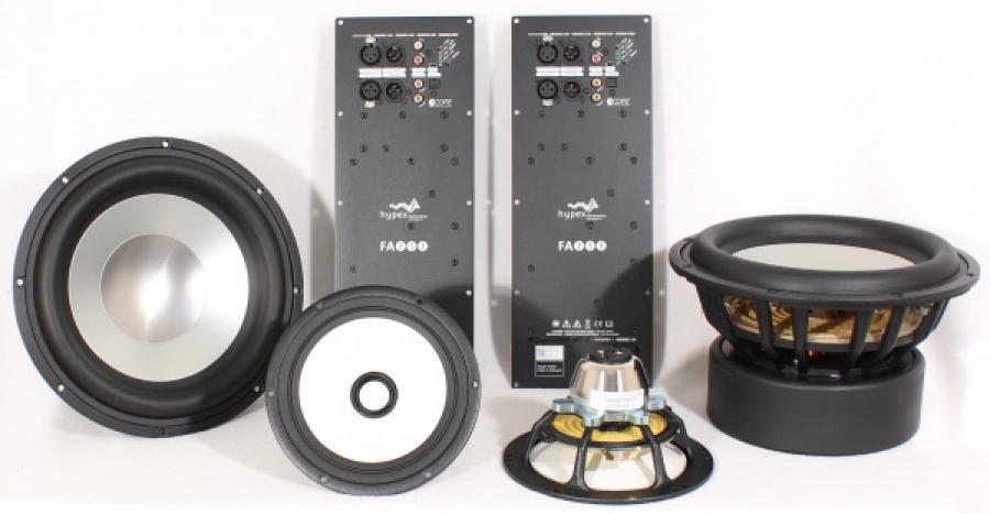 SEAS KingRO4Y Mk III Active Loudspeaker Kit - Pair
