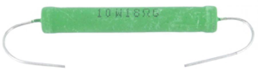 Photo of metal oxide film resistor