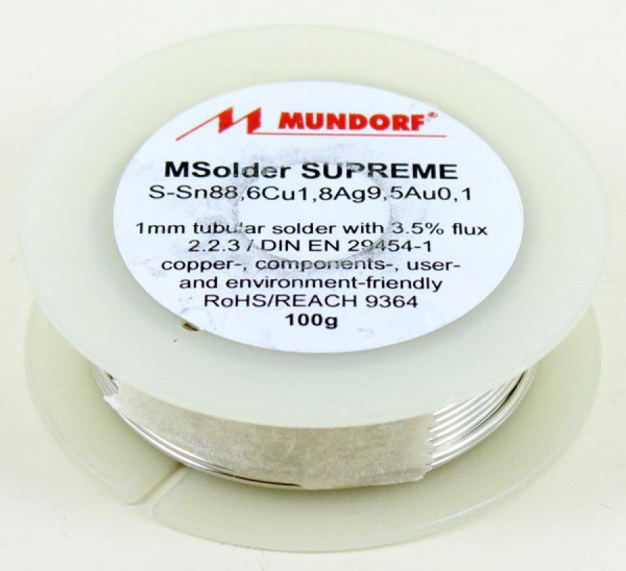 Mundorf MSolder Supreme Silver/Gold 100g photo