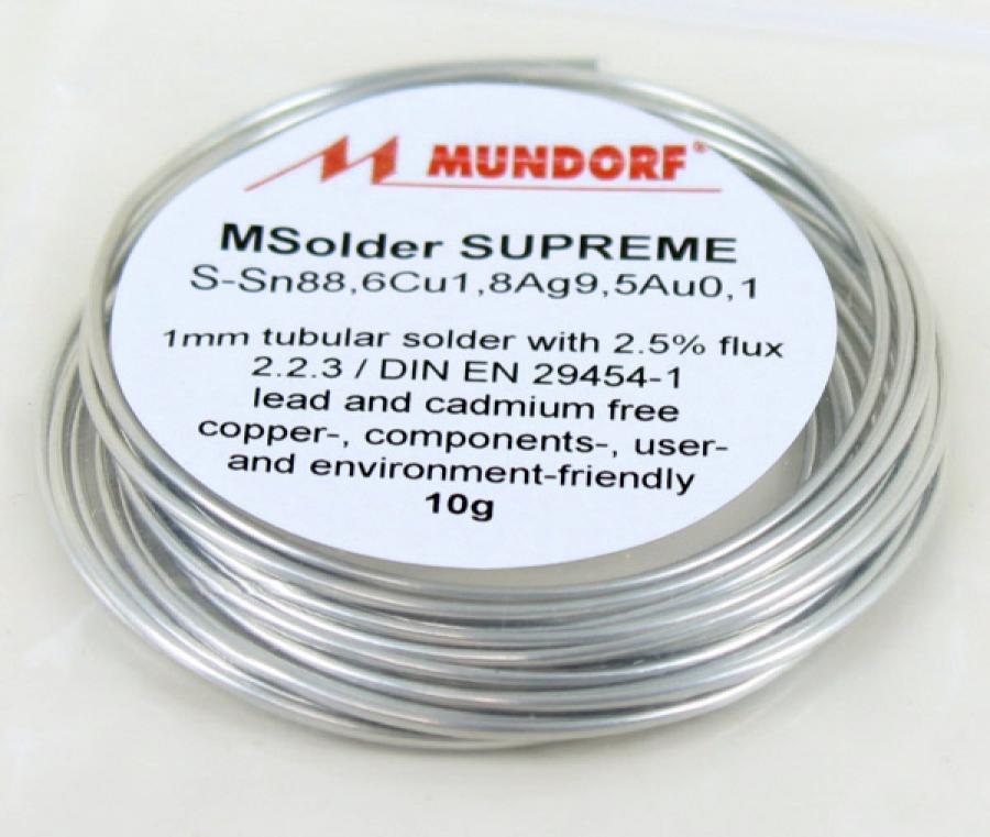 Mundorf MSolder Supreme Silver/Gold 10g photo